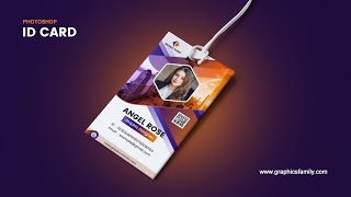 How To Make Professional Id Card Design in Adobe Photoshop