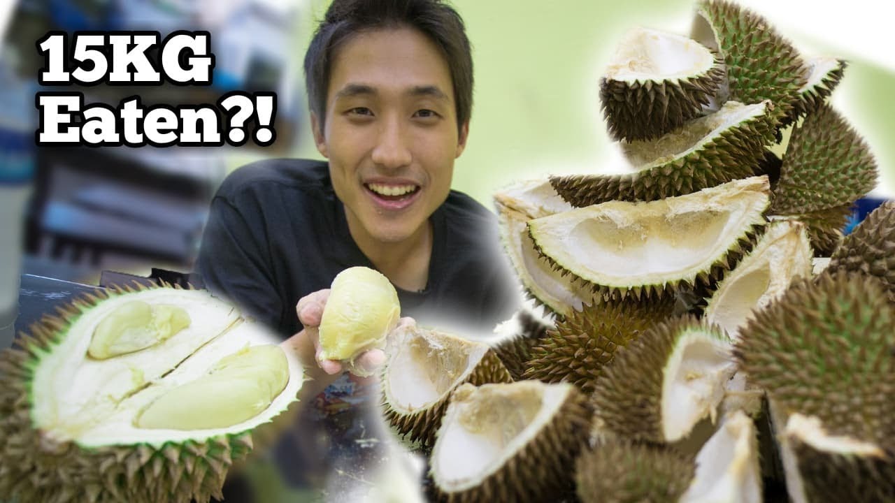 INSANE DURIAN CHALLENGE AYCE DURIAN BUFFET IN SINGAPORE 