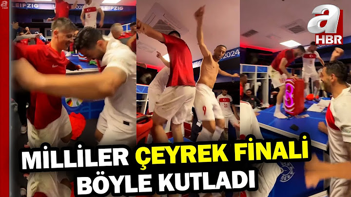 Milliler Çeyrek Finali Böyle Kutladı! Sahada Başlayan Kutlama Soyunma Odasında Sürdü | A Haber