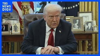 自動車関税25%と発表　トランプ大統領「4月2日に発効」と説明 「アメリカで製造されていない、すべての自動車に」｜TBS NEWS DIG
