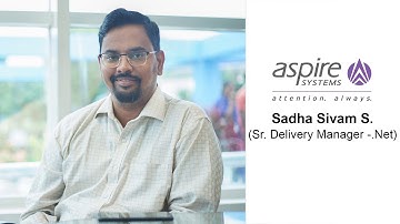 Aspire Systems - Sadha Sivam S. (Sr. Delivery Manager (.Net)) | Showcase | iimjobs.com