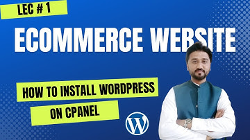 How to Install WordPress on Cpanel 2023 | Lec #1  | Create Free WordPress ECommerce Website 2023🔥