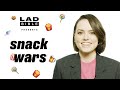 Daisy Ridley Tries British And American Snacks | Snack Wars | LADbible