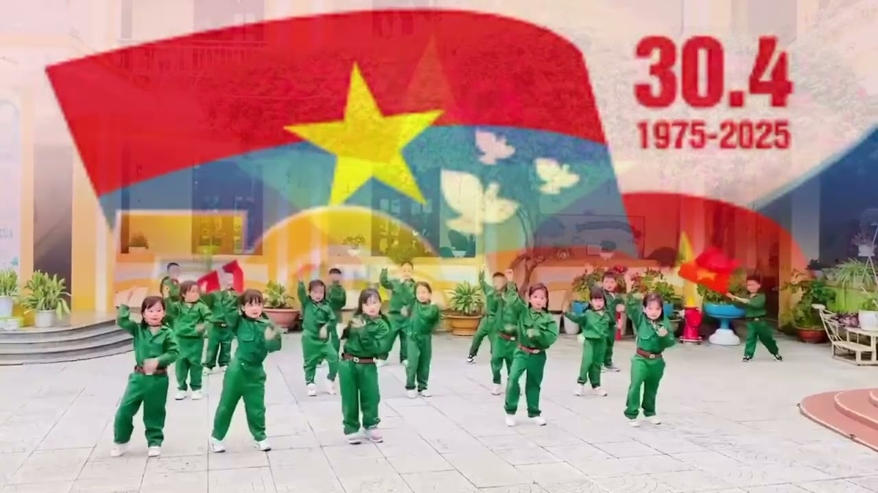 Mashup: Khát vọng tuổi trẻ -Tiếng đàn Ta Lư- Một vòng Việt Nam. Các bạn lớp 5T