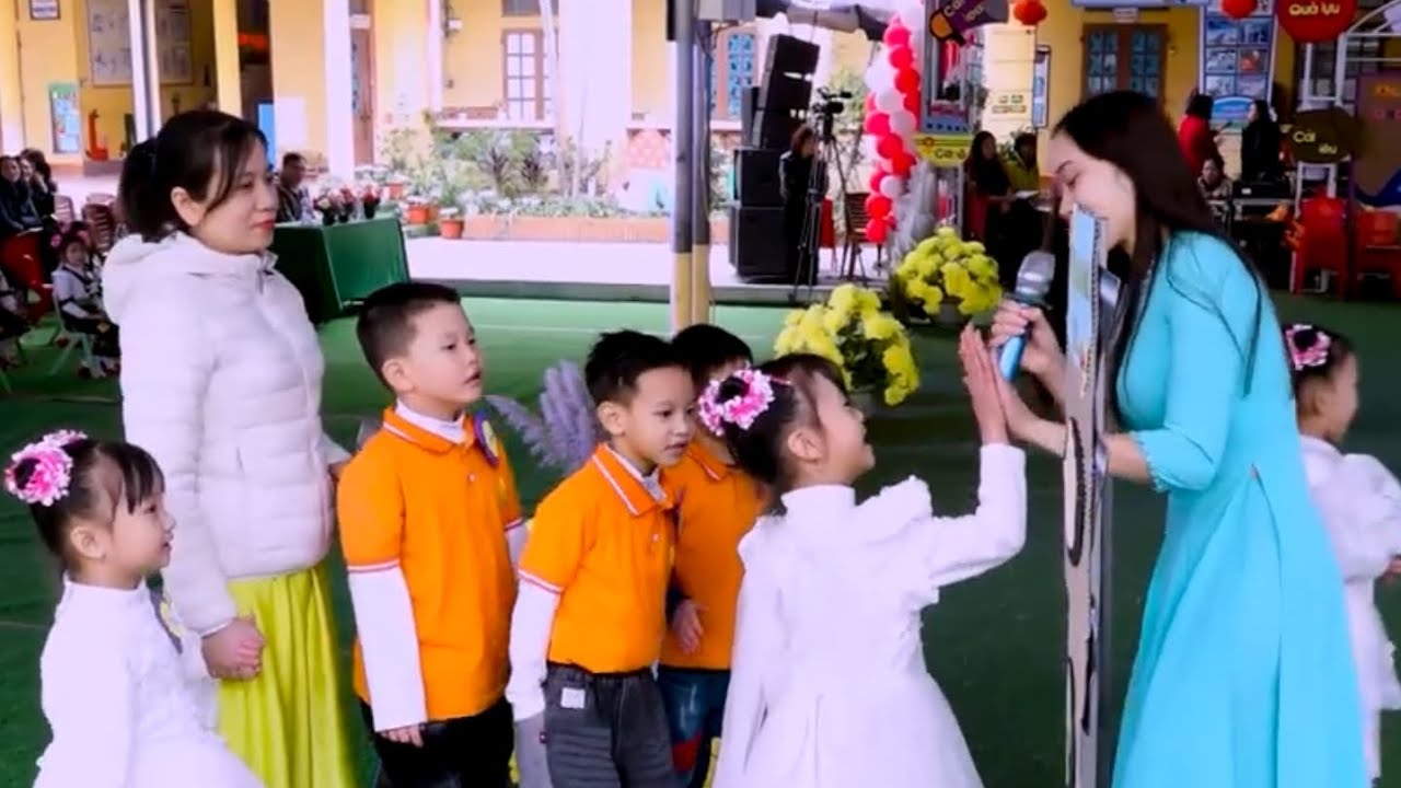 Luyện Phát Âm Chuẩn  Phụ Âm L/N ( Qua Hoạt Động Đón Trả Trẻ - của Trường mầm non Bình Dân )