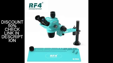 RF4 6.5-65X Precise Locking Magnification Zoom 360 ° Rotation Adjustable Swing Arm Universal Stereo