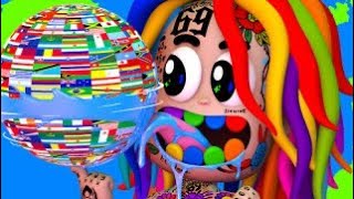 6ix9ine - WAPAE feat. feat. Lenier, Bullin 47, Angel Dior, (Official Visualizer)