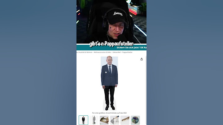 Olaf Scholz PAPPAUFSTELLER?! 🤣