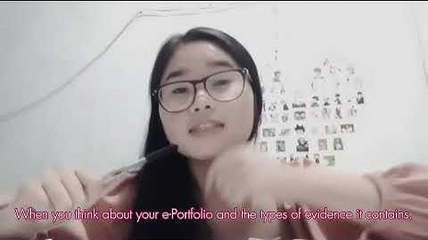 e-Portfolio music video