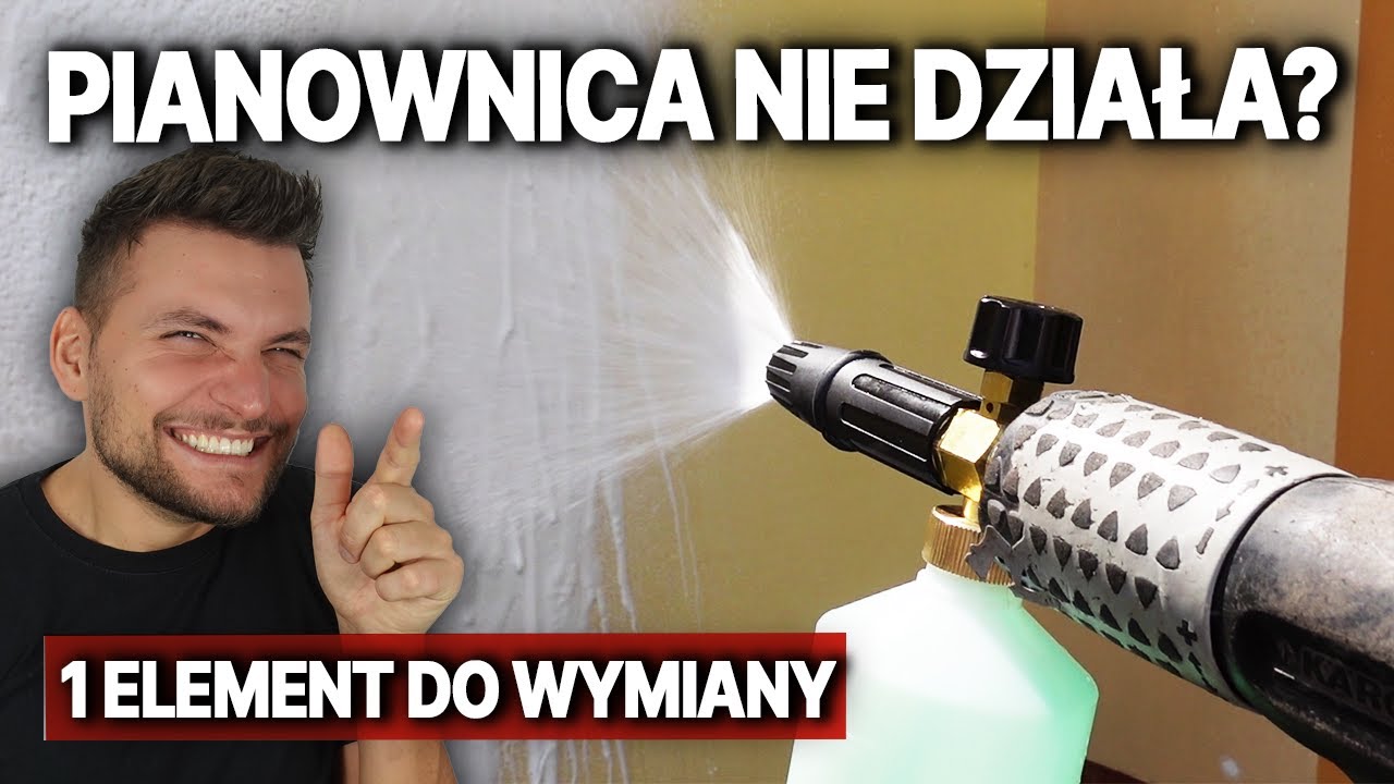 Naprawa pianownicy Karcher Wymiana sitka DOMINIKMALUJE YouTube