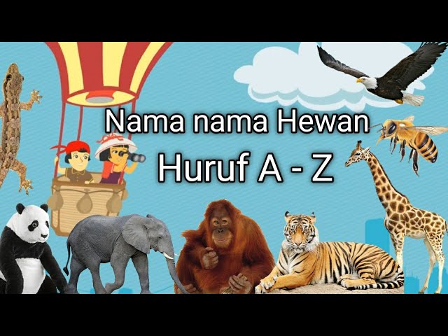 Belajar huruf ABC - Mengenal nama Hewan dari huruf A sampai Z class=