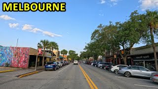 Melbourne Florida Driving Through