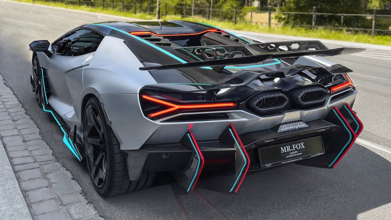 GINTANI F1 EXHAUST 😮 LAMBORGHINI REVUELTO *V12 SOUND!*