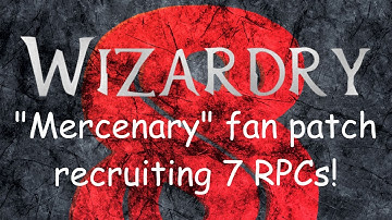 Wizardry 8 Mercenary fan patch stream