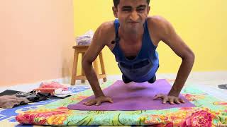 80 days YouTube challenge 18 days 50 pushups challenge failed 35 pushups