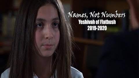 Names, Not Numbers©:“A Movie in the Making” Class of 2020