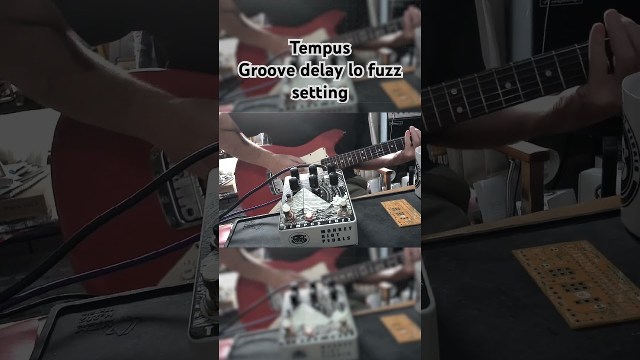 Tempus using delay to fill up the rhythmic holes and get some syncopation going 