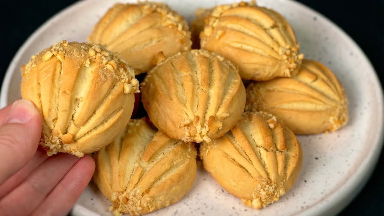 Этот печенье тает во рту! Рецепт печенья за 15 минут! Быстро, вкусно и просто!