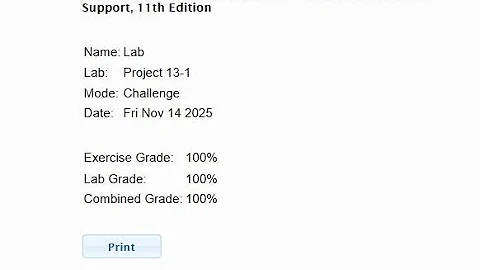Software Lab Simulation 13-1: Using System Restore