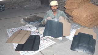 Amazing Manufacturing Process Of Car Rubber Mats || Automotive Rubber Parts Manufacturing Process