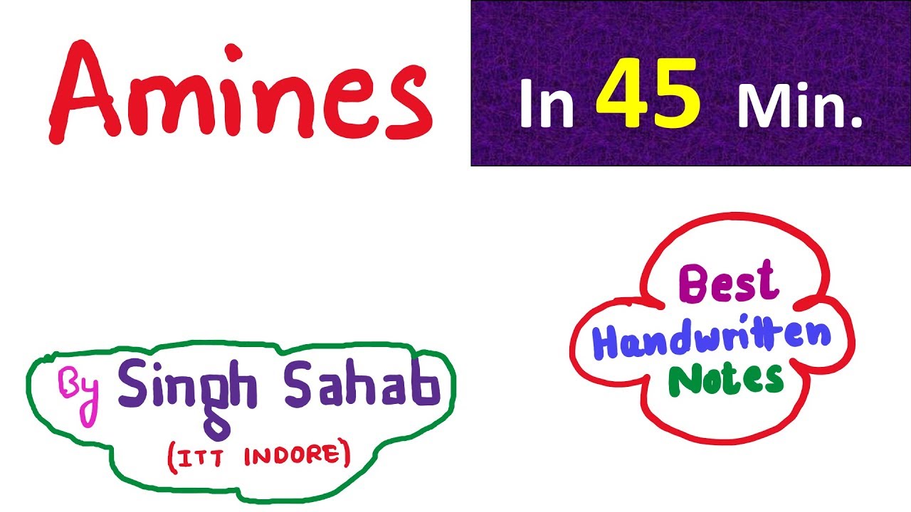 Amines in one shot | Organic Chemistry class 12  NCERT | JEE Mains | NEET  | Board 2020