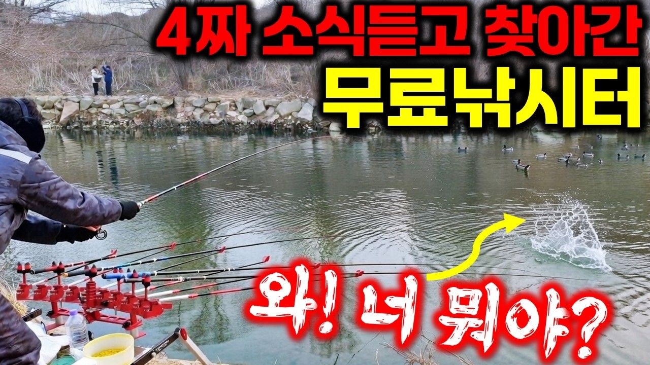 365일 낚시가능! 수도권 무료낚시터 평택, 서정리천 붕어낚시 대성공? vs 대실패?