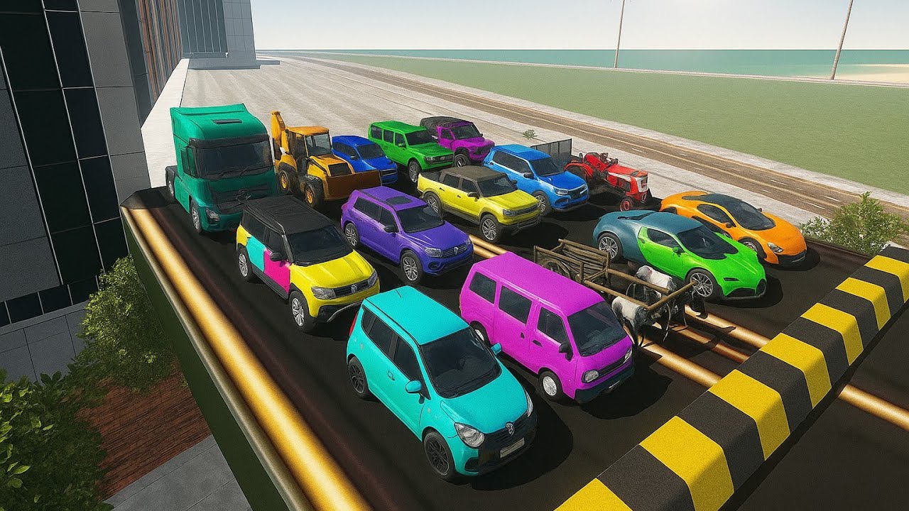 Gadiyon Ko Breaker Se Nikalne Ka Challenge in Indian bikes driving 3D 