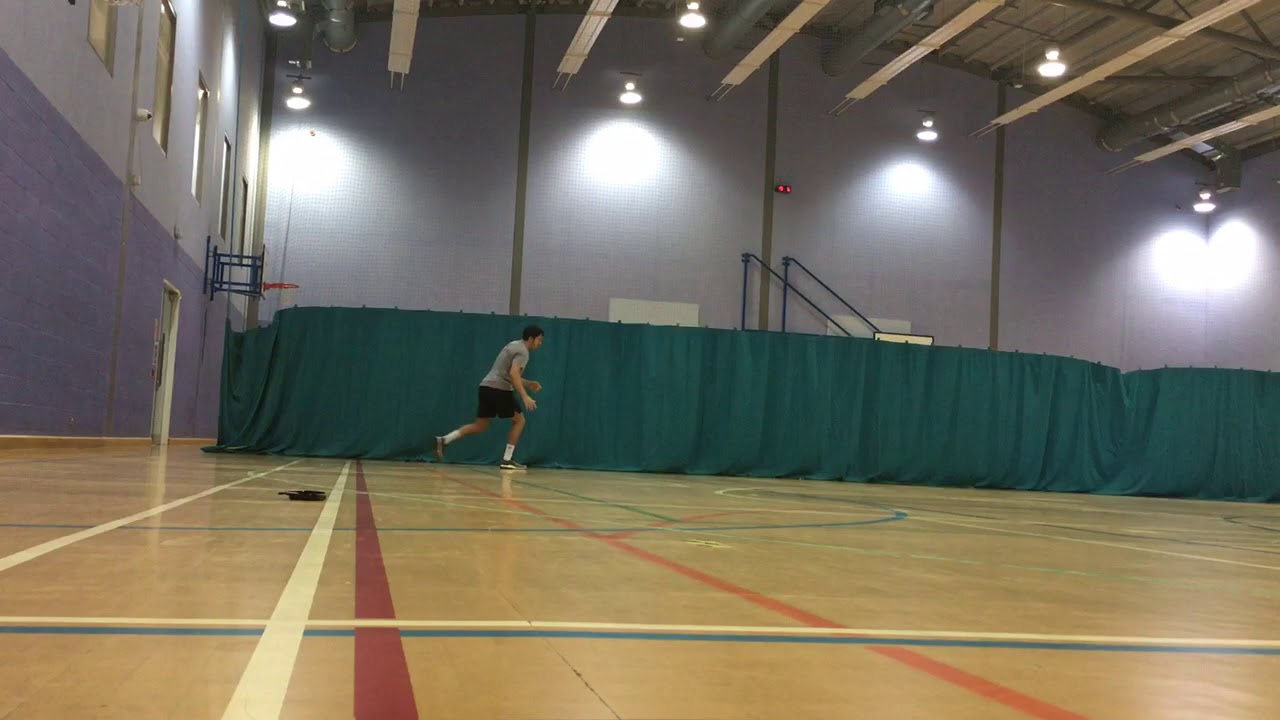 Lateral Lunge w/OH Reach - YouTube