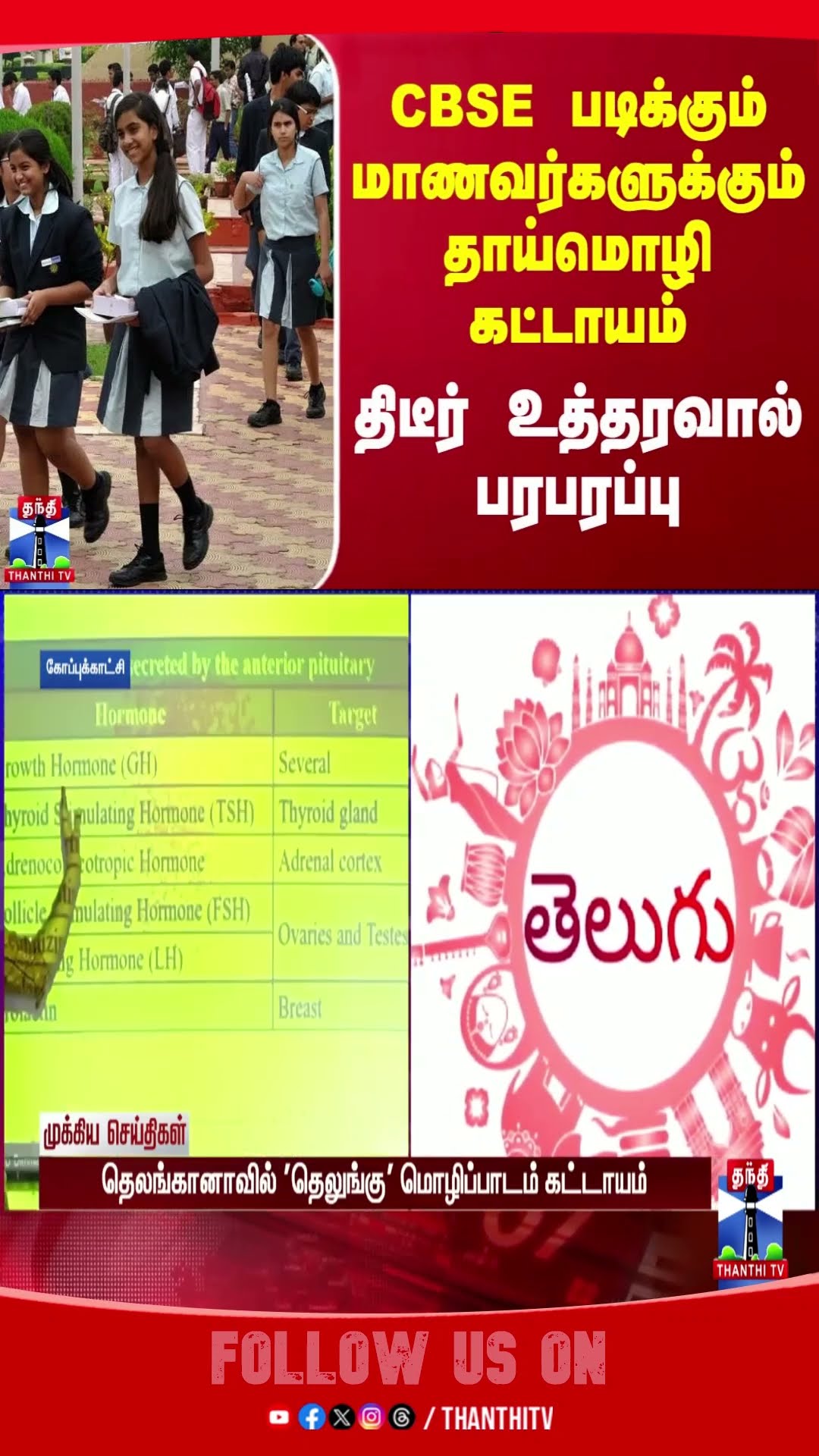 cbse || telangana || mother tongue || language ||