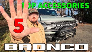 TOP 5 MUST HAVES & Accessories for your Ford Bronco