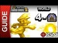 New Super Mario Bros 2 Star Coin Guide World 4 Haunted House Walkthrough mp3