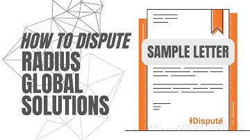Radius Global Solutions: How to Dispute Report Via Certified Mail Like a Pro!