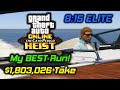 GTA Online: My BEST Cayo Perico Heist Run Yet! (8:15 Elite Challenge; $1,803,026 Take)