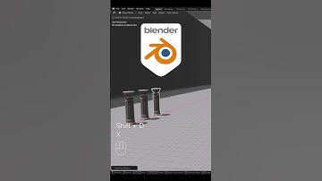 Blender Tip: Copy Objects at Equal Distance in Seconds 🚀 #blender #blendershorts #blender3d
