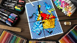 Bill Cipher in 4 Styles, unlocking the secrets of gravity falls