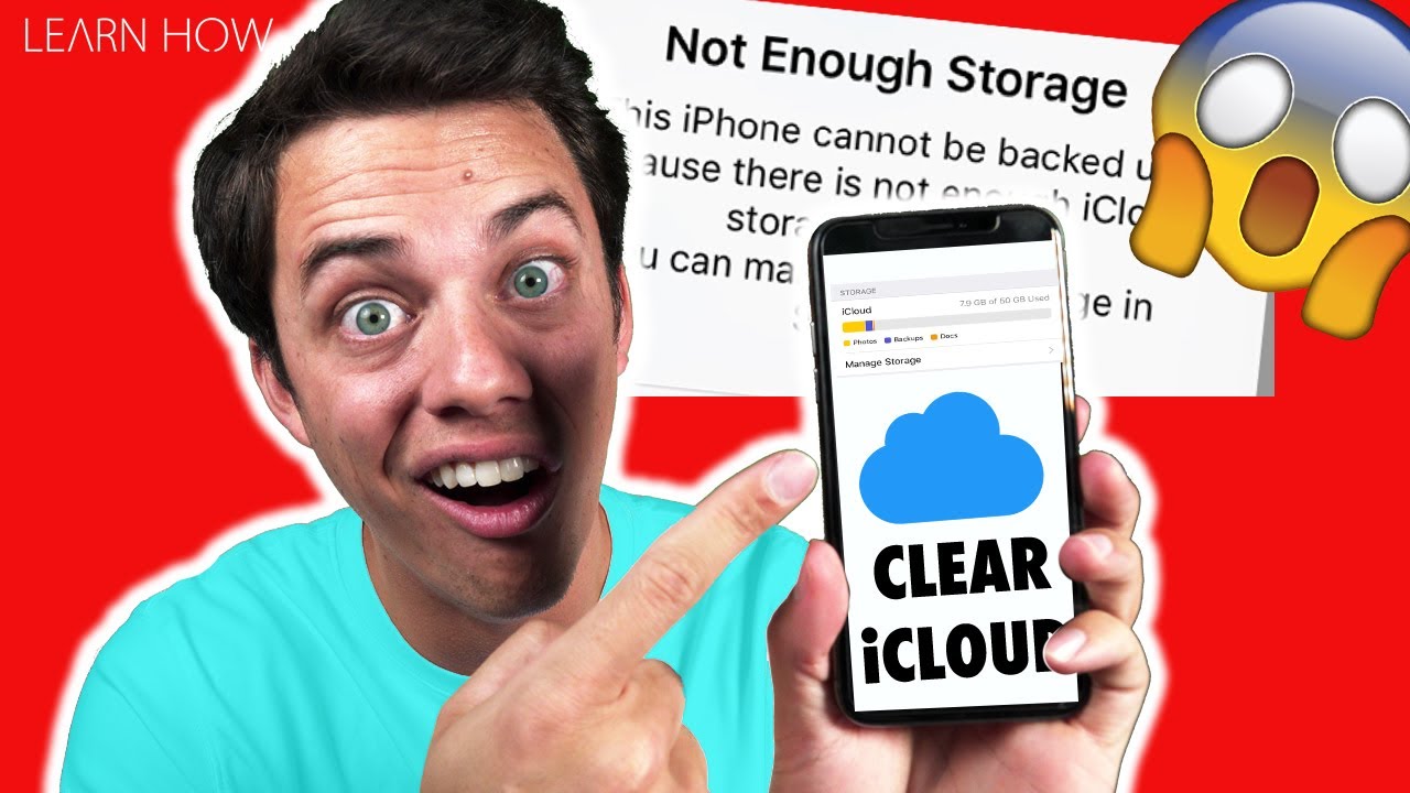 how to backup iphone to icloud not enough storage