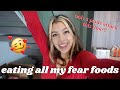 FULL DAY OF EATING FEAR FOODS (eating disorder recovery)