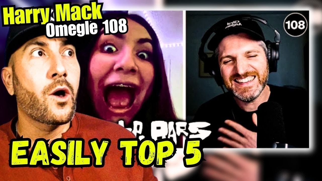 Harry Mack - Omegle Bars 108 | THIS IS FIRE! | First REACTION!