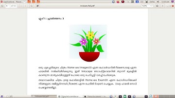 SSLC 2021 IT PRACTICAL VIDEO - Flower & Flower Pot  in Inkscape