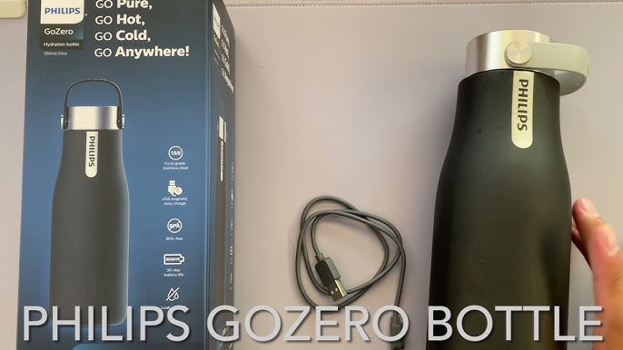 GoZero Insulated Stainless Steel Filter Water Bottle