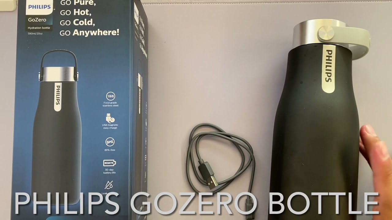 Philips GoZero UV-C Hydration Bottle 