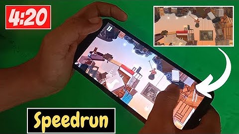 Getting over it 4:20 Speedrun 🤯| Android  Handcam !!