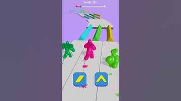 Blob shifter 3D #level137 #short #funny #gaming #video #gameply