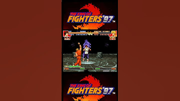 The Kof 97 Yuri Vs Ryo #kof #arcade #fightinggames