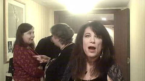 Suzanne in the Philcon Con Suite 2010