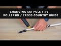 cross country pole tips Cosmos 6 Pcs Trekking Replacement Walking Stick Tips Ski Poles Basket Snowflake Basket Mud Ski Basket Powder Baskets Rubber Feet Replacement Accessory for Hiking, Climbing, Camping, Ski Cross Country Ski Poles |