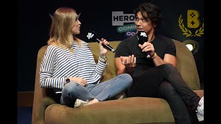 Q&A Eliza Taylor & Bob Morley The 100 Heroes Comic Con 2024 Saturday