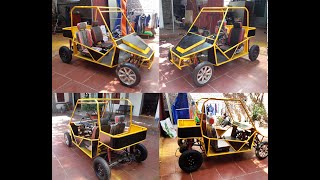 Complete the electric Go Kart everyone / Hoàn thành Go Kart chạy điện nhé mọi người