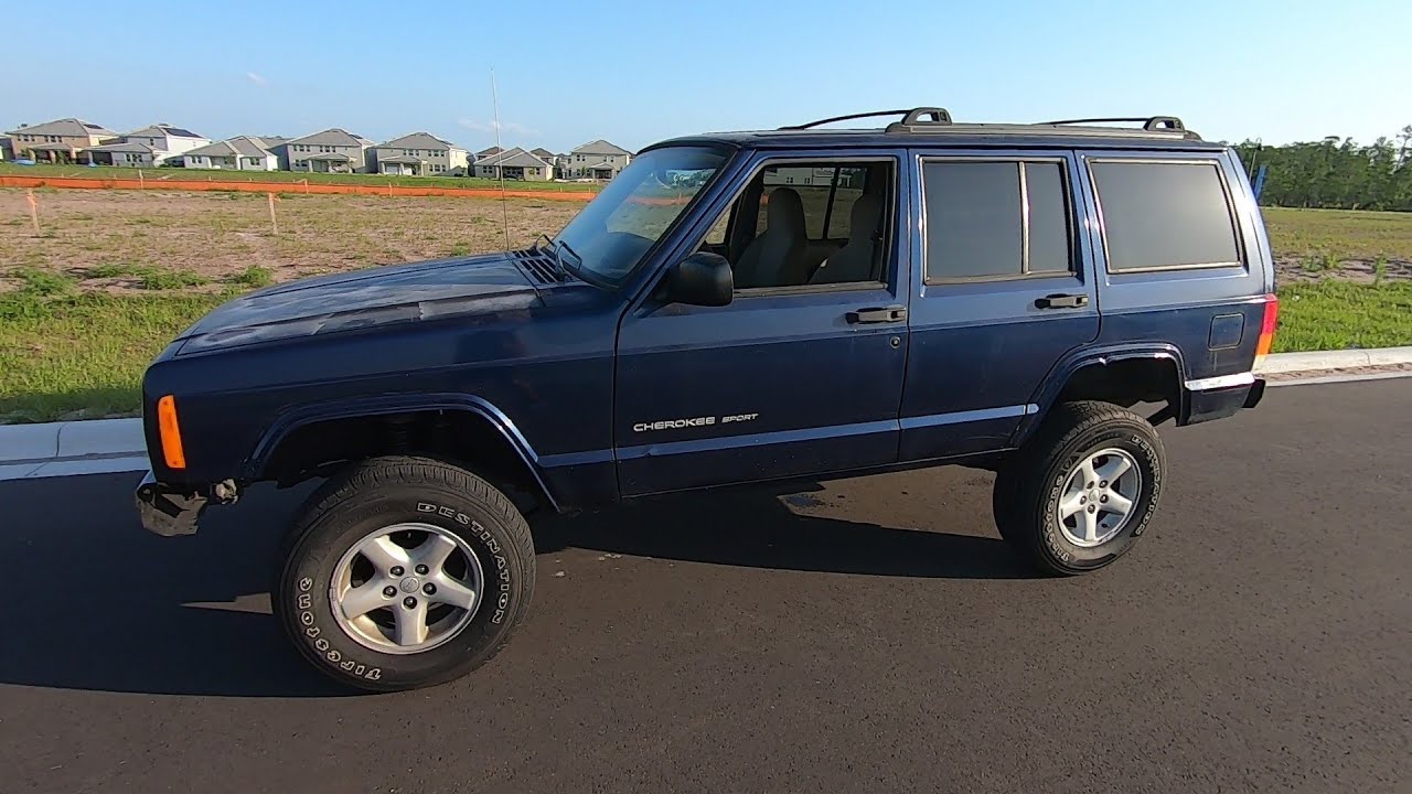 Jeep Cherokee XJ 3in Suspension Lift Installation (Found in Junkyard
