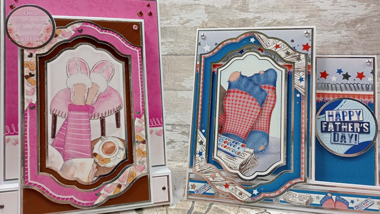 Cardmaking with Hunkydory's Precious Moments Collection - Put your feet up